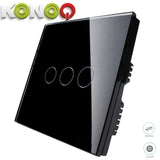 KONOQ - 3Gang 2Way On-Off Switch