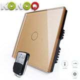 KONOQ - 1Gang 1Way Wifi On-Off Switch (Via Broadlink)
