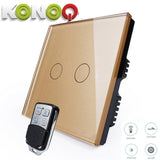 KONOQ - 2Gang Wifi Dimmer Switch (via Broadlink)