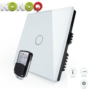 KONOQ - 1Gang 1Way Wifi On-Off Switch (Via Broadlink)