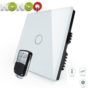 KONOQ - 1Gang 2Way Wifi On-Off Switch (Via Broadlink)
