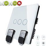 KONOQ - 3Gang Wifi Dimmer Switch (via Broadlink)