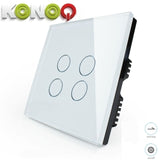 KONOQ - 4Gang 1Way On-Off Switch