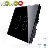 KONOQ - 4Gang 1Way Wifi Integrated On/Off